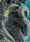 Koma, Cosmos Serpent Art Card () (Gold-Stamped Signature) (80) [Art Series: Kaldheim]