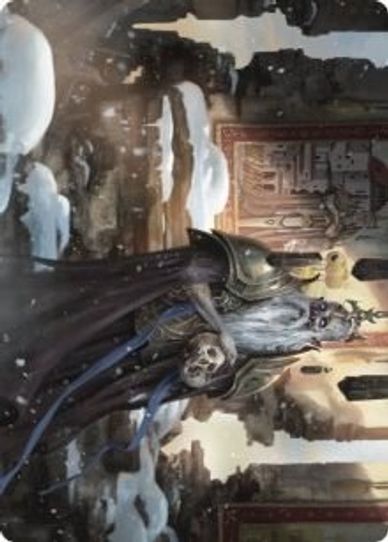 Narfi, Betrayer King Art Card (62) [Art Series: Kaldheim]