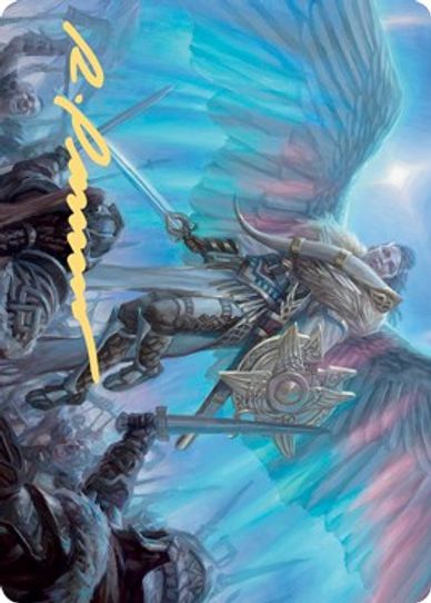 Resplendent Marshal Art Card (Gold-Stamped Signature) (4) [Art Series: Kaldheim]