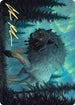 Sarulf, Realm Eater Art Card (Gold-Stamped Signature) (65) [Art Series: Kaldheim]