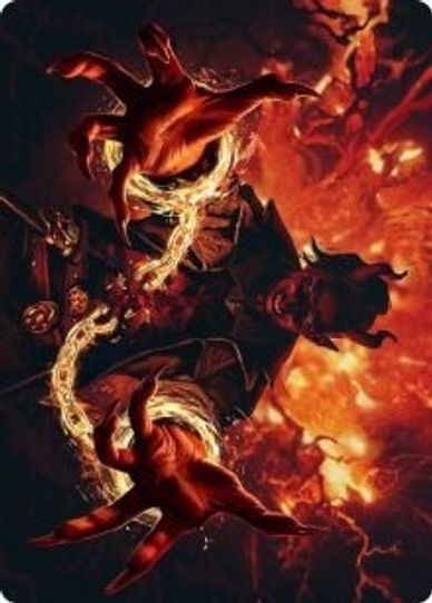 Tibalt's Trickery Art Card (38) [Art Series: Kaldheim]