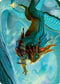 Toski, Bearer of Secrets Art Card (Gold-Stamped Signature) (52) [Art Series: Kaldheim]