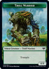 Human Warrior // Troll Warrior Double-sided Token [Kaldheim]