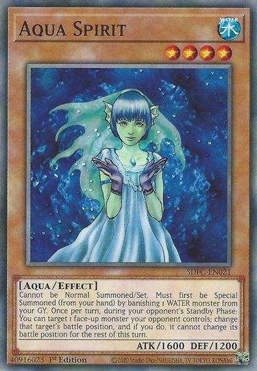 Aqua Spirit (SDFC-EN021) [Structure Deck: Freezing Chains]