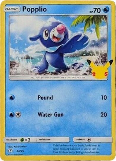 Popplio (23/25) [McDonald's 25th Anniversary Promos