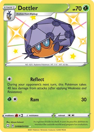 Dottler (SV008/SV122) [Shining Fates: Shiny Vault]