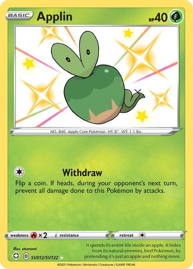 Applin (SV012/SV122) [Shining Fates: Shiny Vault]