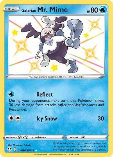 Galarian Mr. Mime (SV020/SV122) [Shining Fates: Shiny Vault]