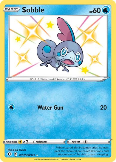 Sobble (SV025/SV122) [Shining Fates: Shiny Vault]