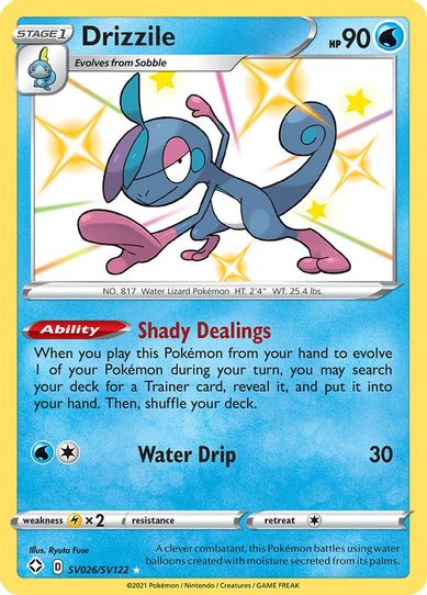 Drizzile (SV026/SV122) [Shining Fates: Shiny Vault]