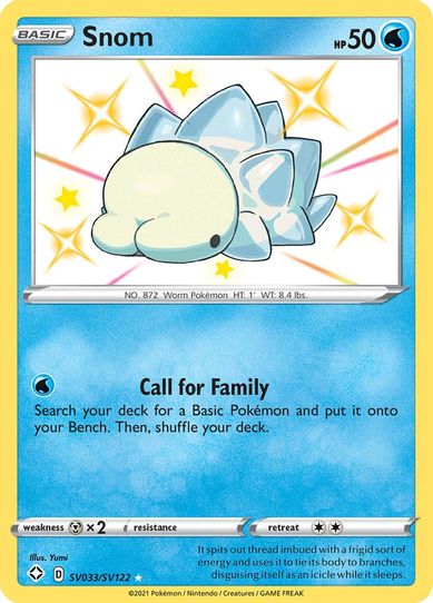 Snom (SV033/SV122) [Shining Fates: Shiny Vault]