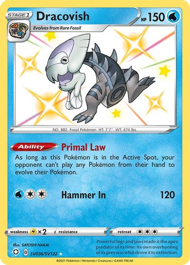 Dracovish (SV036/SV122) [Shining Fates: Shiny Vault]