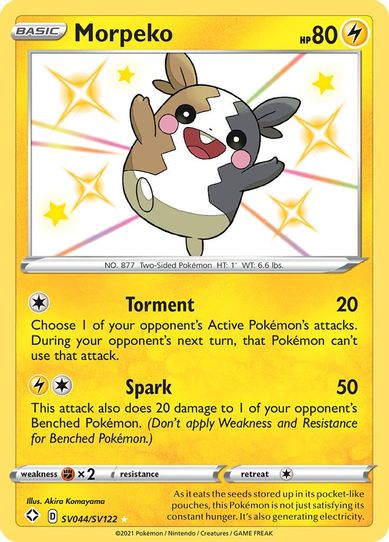 Morpeko (SV044/SV122) [Shining Fates: Shiny Vault]