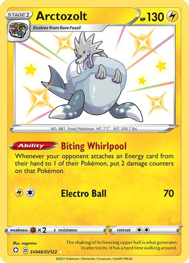 Arctozolt (SV046/SV122) [Shining Fates: Shiny Vault]