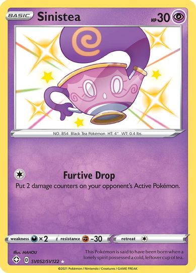 Sinistea (SV052/SV122) [Shining Fates: Shiny Vault]
