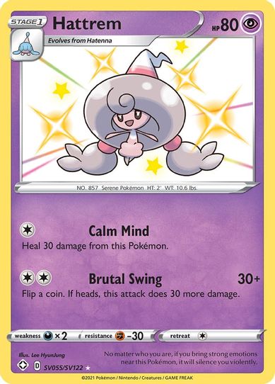Hattrem (SV055/SV122) [Shining Fates: Shiny Vault]