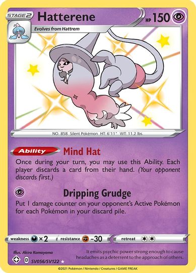 Hatterene (SV056/SV122) [Shining Fates: Shiny Vault]
