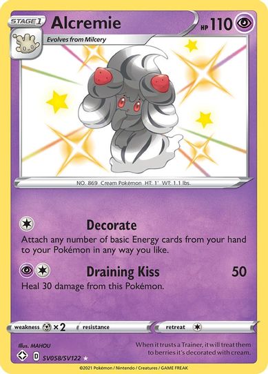 Alcremie (SV058/SV122) [Shining Fates: Shiny Vault]
