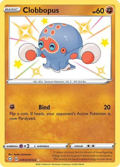 Clobbopus (SV072/SV122) [Shining Fates: Shiny Vault]