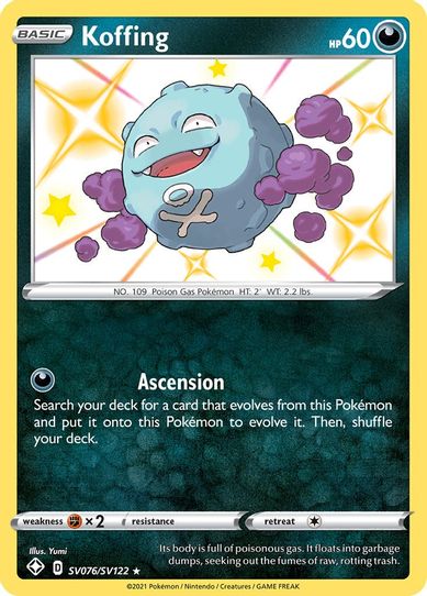 Koffing (SV076/SV122) [Shining Fates: Shiny Vault]