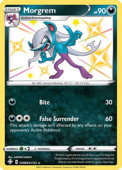 Morgrem (SV084/SV122) [Shining Fates: Shiny Vault]