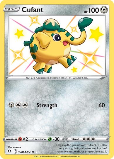 Cufant (SV090/SV122) [Shining Fates: Shiny Vault]