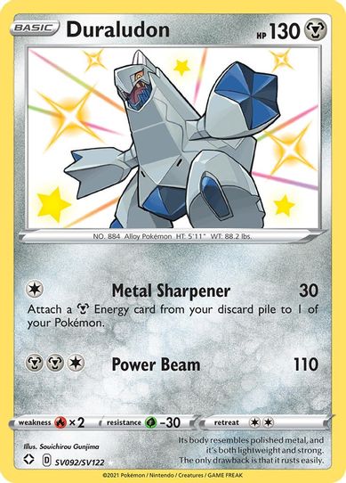 Duraludon (SV092/SV122) [Shining Fates: Shiny Vault]