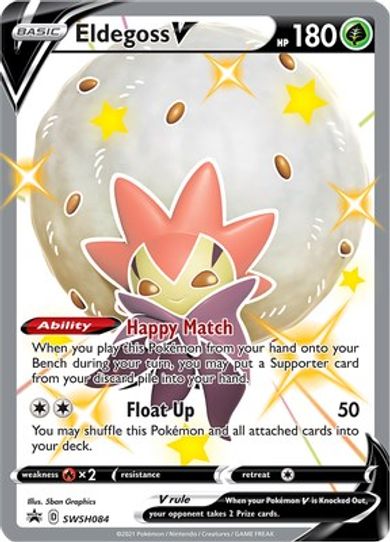 Eldegoss V SWSH084 (SWSH084) [SWSH: Sword & Shield Promo Cards]