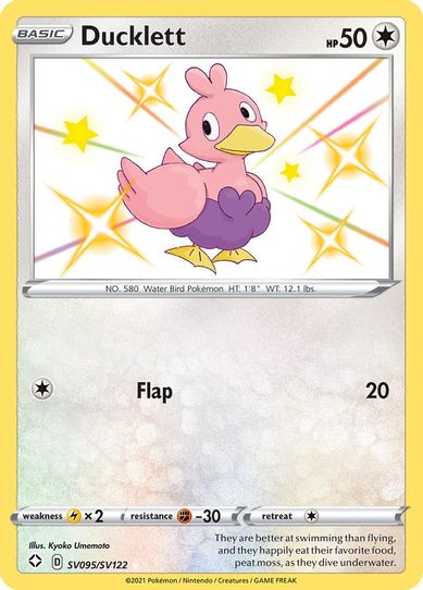 Ducklett (SV095/SV122) [Shining Fates: Shiny Vault]