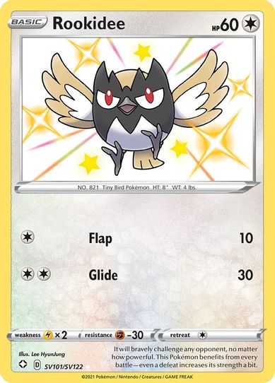 Rookidee (SV101/SV122) [Shining Fates: Shiny Vault]