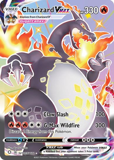 Charizard VMAX (SV107/SV122) [Shining Fates: Shiny Vault]