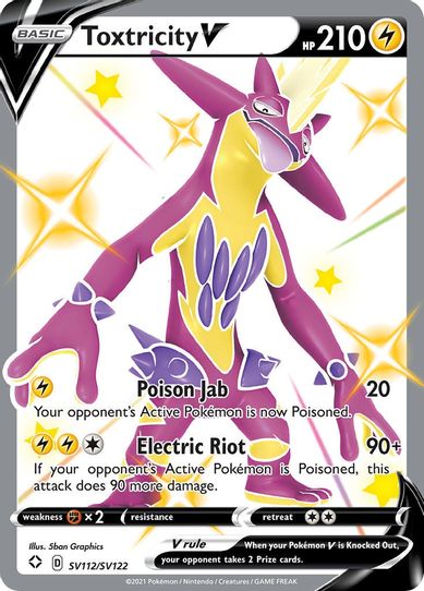 Toxtricity V (SV112/SV122) [Shining Fates: Shiny Vault]