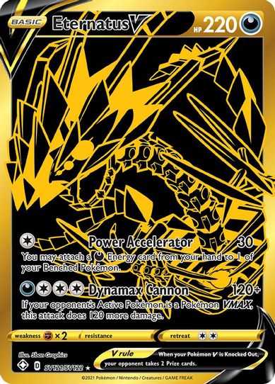 Eternatus V (SV121/SV122) [Shining Fates: Shiny Vault]