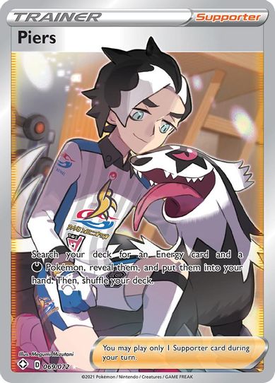 Piers (Full Art) (069/072) [Sword & Shield: Shining Fates]