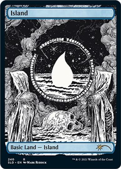 Island (Crushing Brutality) (240) [Secret Lair Drop Series]