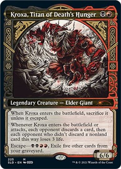 Kroxa, Titan of Death's Hunger (225) [Secret Lair Drop Series]