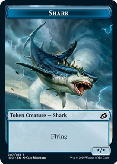 Angel WarriorShark Double-sided Token (Challenger ) [Unique and Miscellaneous Promos]