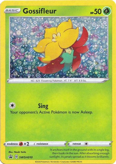 Gossifleur - SWSH (General Mills Promo) (SWSH010) [Miscellaneous Cards & Products]