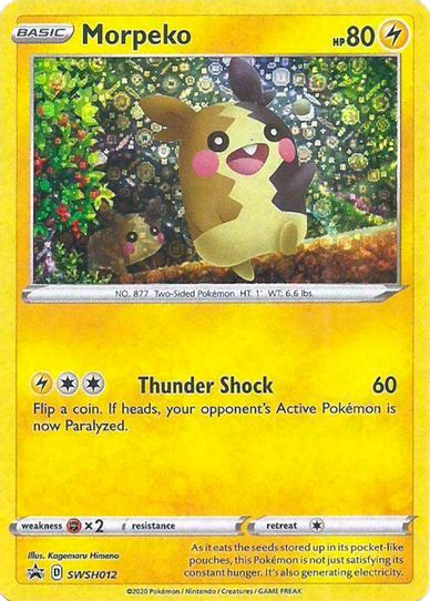 Morpeko - SWSH (General Mills Promo) (SWSH012) [Miscellaneous Cards & Products]