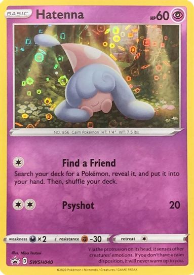 Hatenna - SWSH (General Mills Promo) (SWSH040) [Miscellaneous Cards & Products]