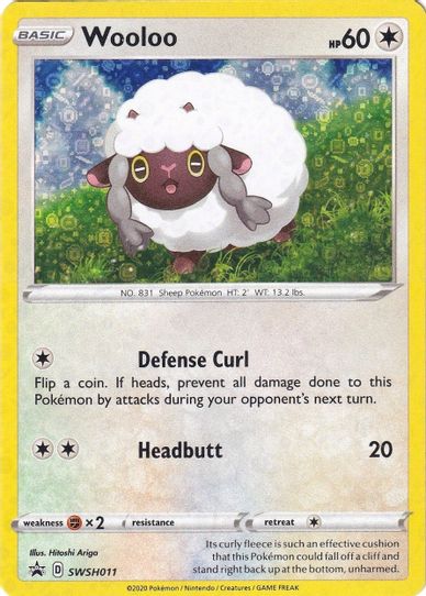 Wooloo - SWSH (General Mills Promo) (SWSH011) [Miscellaneous Cards & Products]