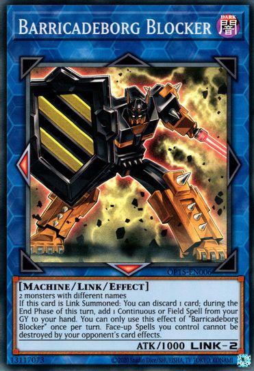Barricadeborg Blocker (OP15-EN006) [OTS Tournament Pack 15]