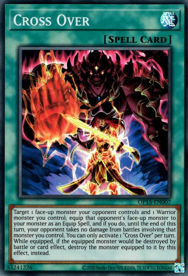Cross Over (OP15-EN007) [OTS Tournament Pack 15]