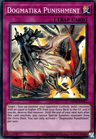 Dogmatika Punishment (OP15-EN012) [OTS Tournament Pack 15]