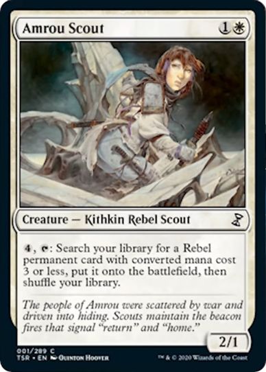 Amrou Scout (1) [Time Spiral: Remastered]