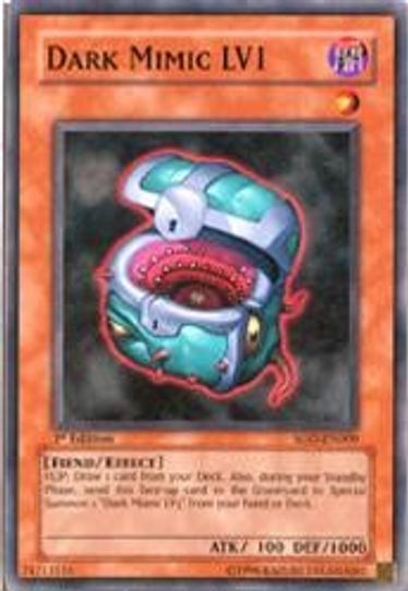 Dark Mimic LV (SOD-EN009) [Soul of the Duelist]