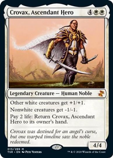 Crovax, Ascendant Hero (15) [Time Spiral: Remastered]