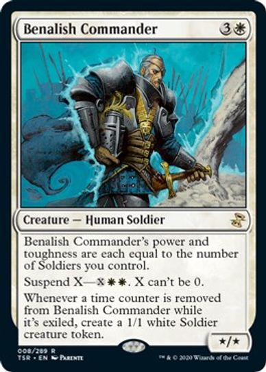 Benalish Commander (8) [Time Spiral: Remastered]