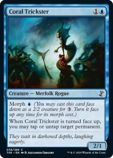 Coral Trickster (58) [Time Spiral: Remastered]