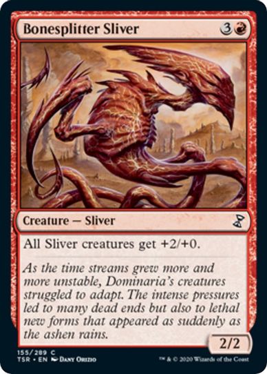 Bonesplitter Sliver (155) [Time Spiral: Remastered]